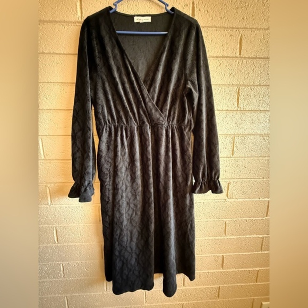 Hope ave Elegant Black Dress size L